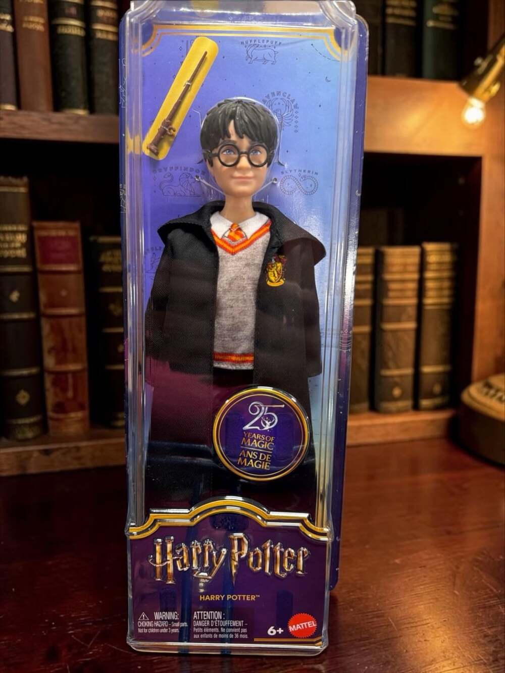 Mattel Harry Potter 25 Yrs of Magic Fashion Doll with Hogwarts Uniform and Wand